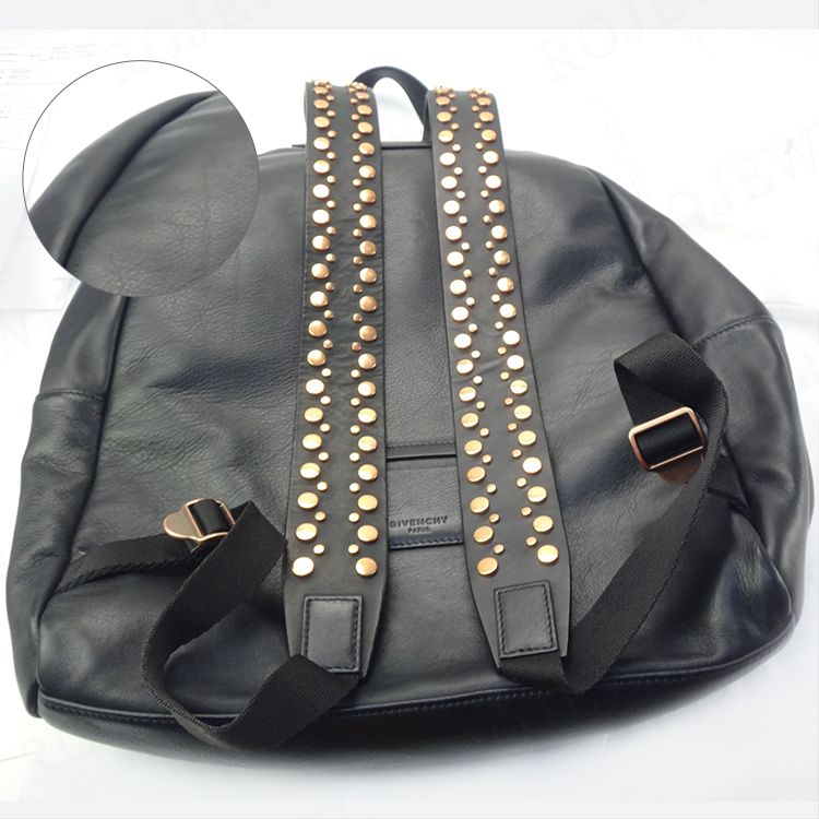 Givenchy紀梵希雙肩包破皮修復案例