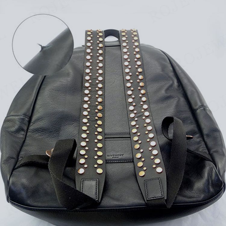 Givenchy紀梵希雙肩包破皮修復案例