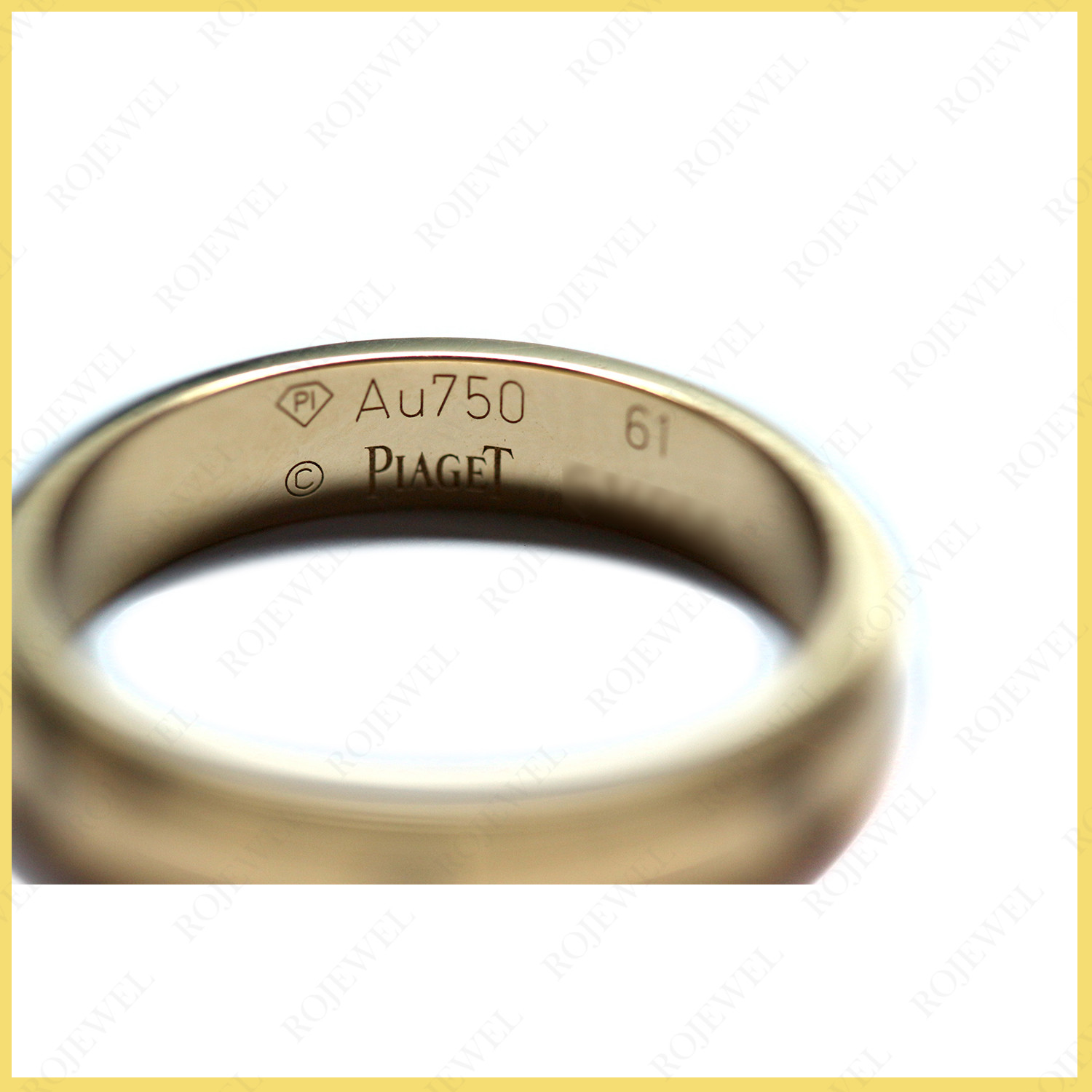 伯爵（Piaget）戒指墊圈改小修復(fù)