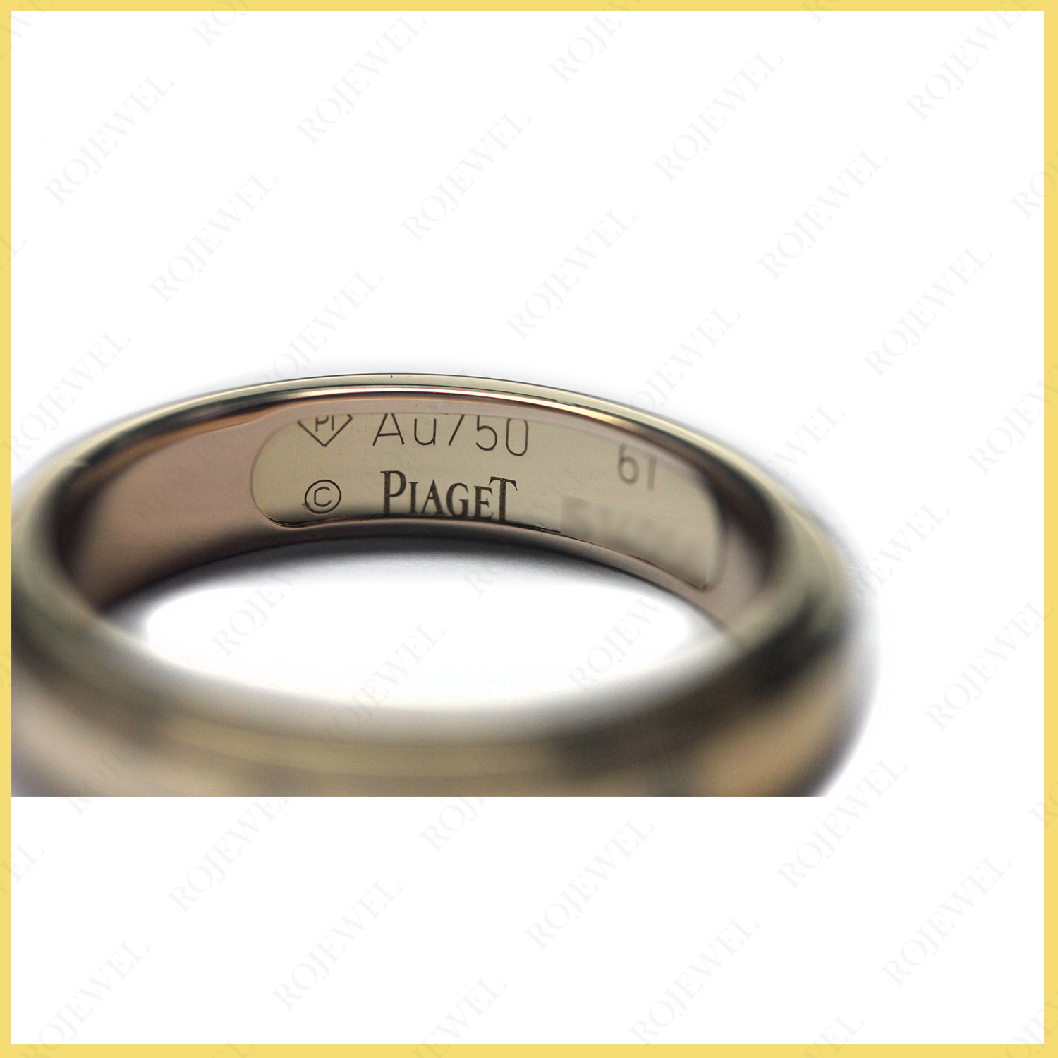 伯爵（Piaget）戒指墊圈改小修復(fù)