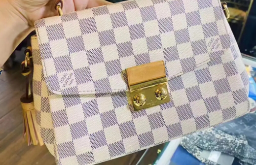 lv棋盤格包包修復