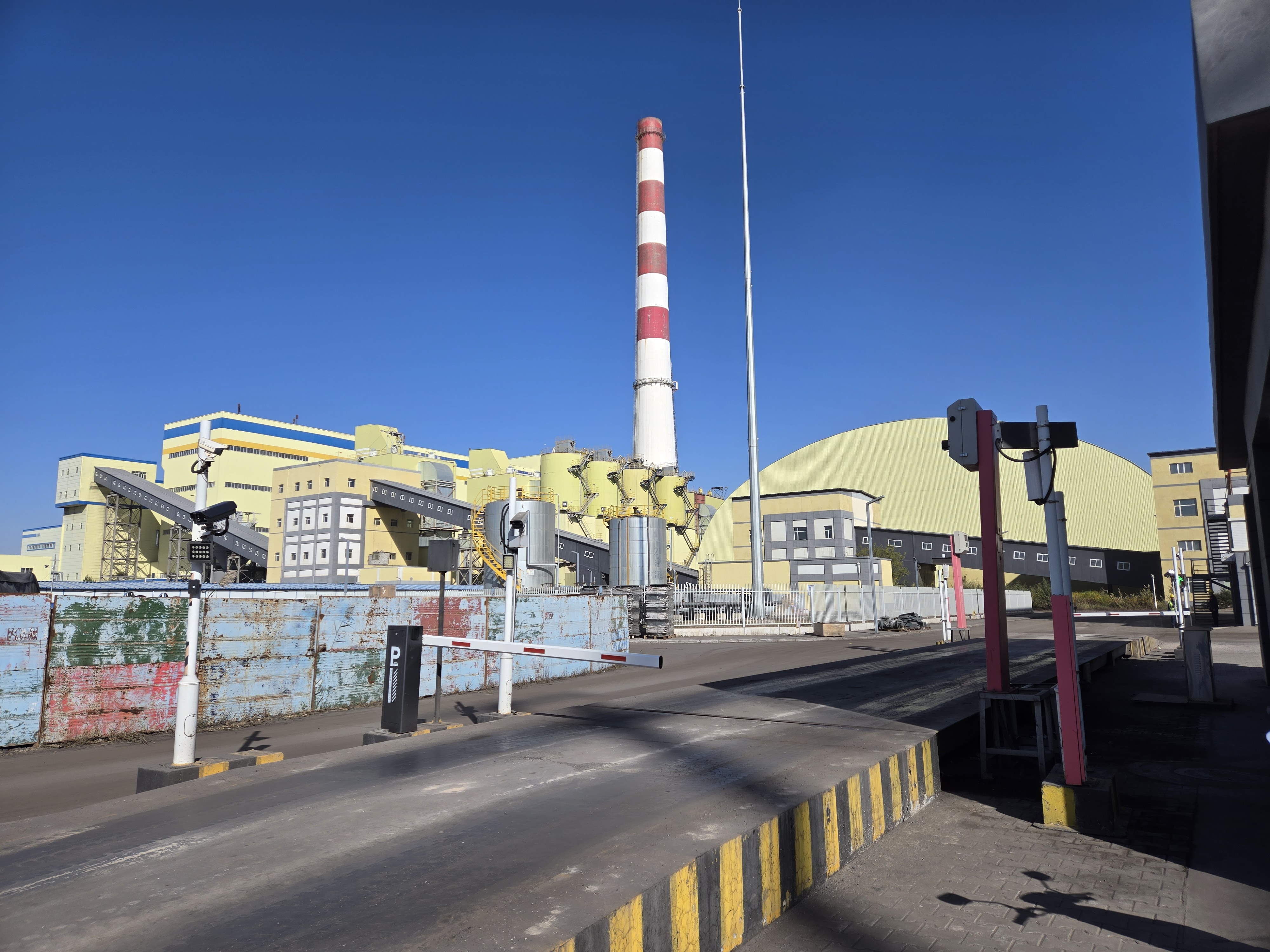內蒙古電廠無人值守地磅系統改造